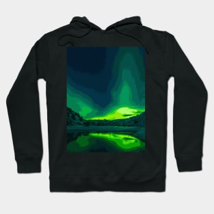 Deep Green - Landscape Hoodie